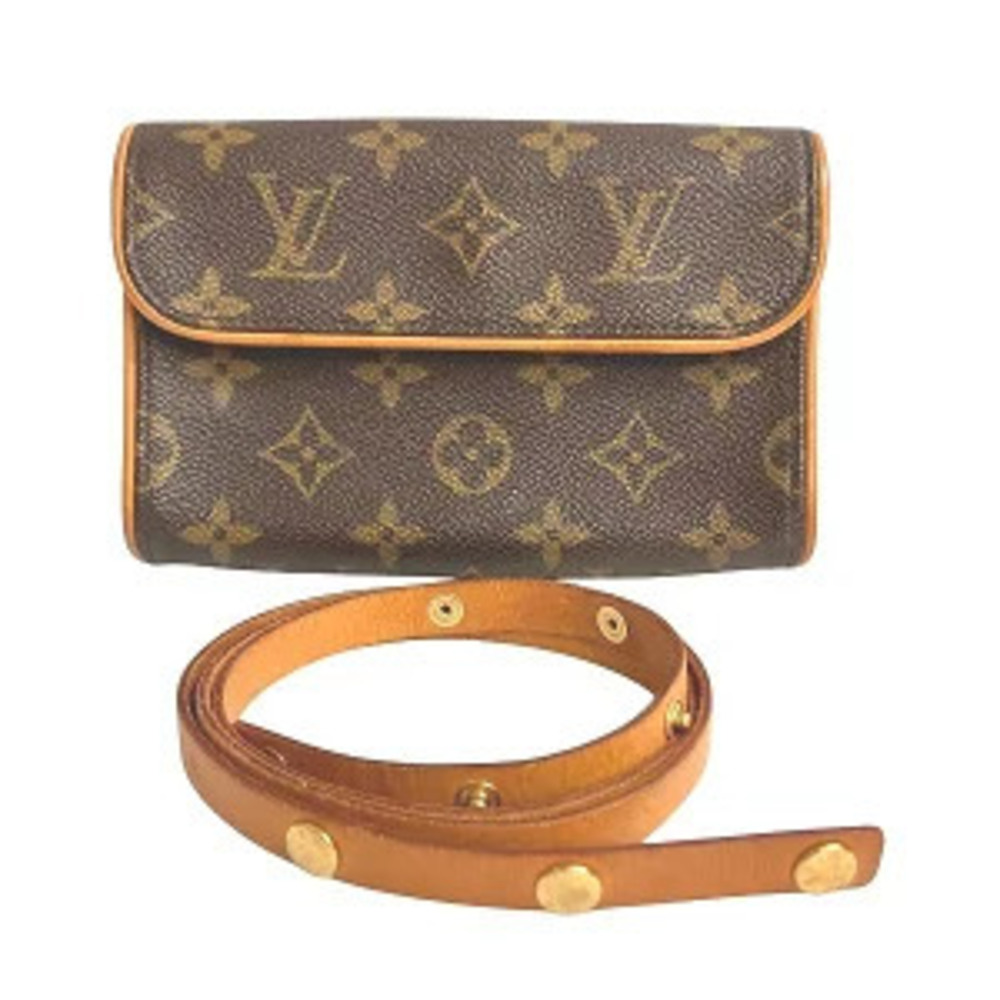 Louis Vuitton Monogram Pochette Florentine Bag Clutch
